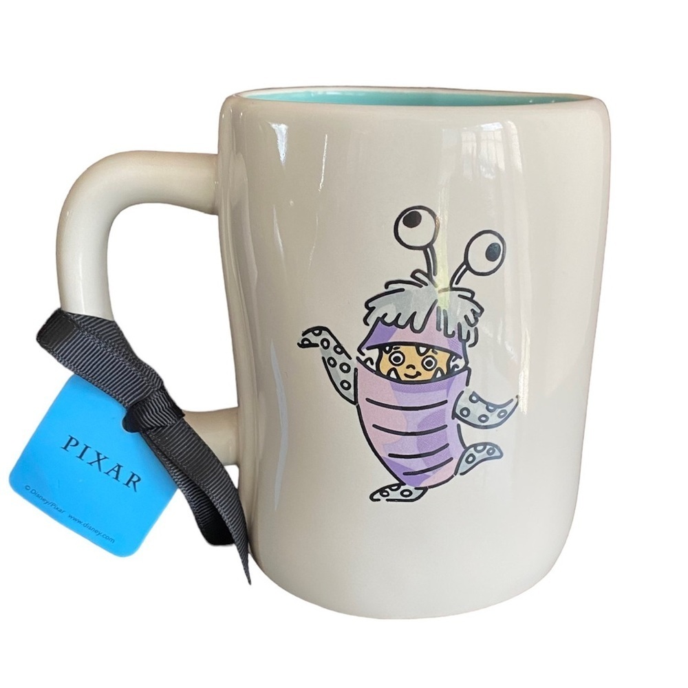 Rae Dunn Pixar BOO! Monsters Inc Disney Double Sided Mug NWT